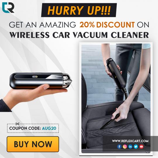 Get An Amazing 20% OFF On Wireless Vacuum Cleaner