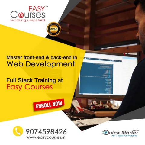Easy Courses - Full Stack Web Development Course