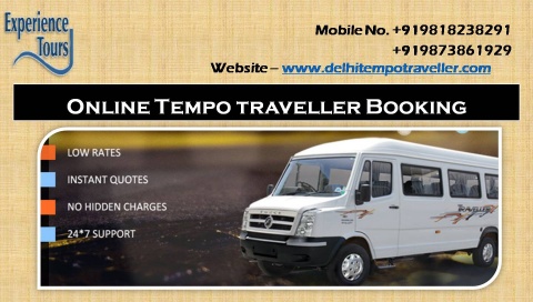 Tempo Traveller Booking in Delhi