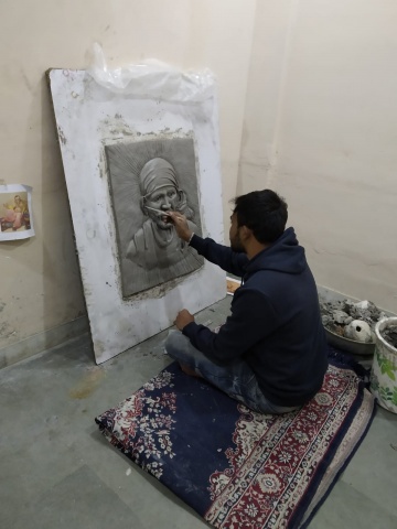 Sanket Art – Ganesh idol making , Rangoli and Canvas Painting
