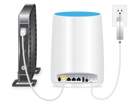 How do I connect to my Orbi account?