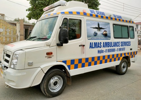 Road Ambulance Services in Sukhdev Vihar