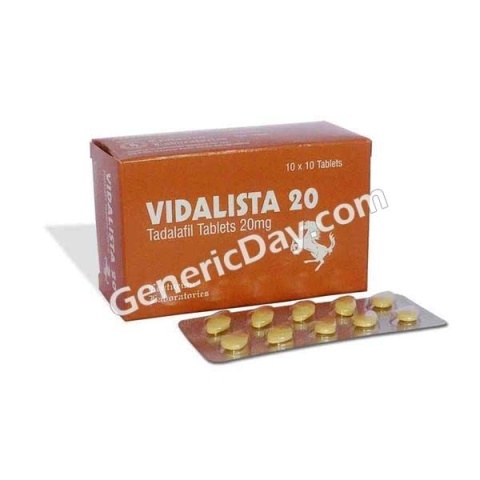Vidalista 20 Mg  Weekend ED tablet + [Sildenafil]