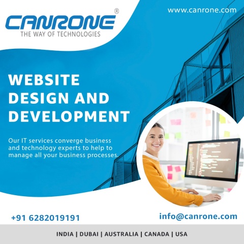 Canrone Software Is the Best web design company in Kochi, kerala, Dubai, Australia, and The US