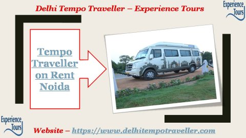 Tempo Traveller Booking in Noida