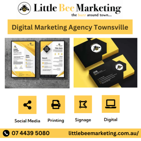 Best Printing Business Cards Townsville | Little Bee Marketing