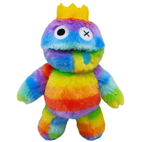 Rainbow Friends Blue Rainbow Plush for Friends and Game Lovers