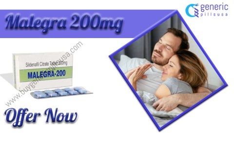 Malegra 200mg - Best Erectile Dysfunction Drug