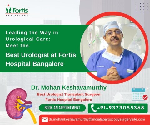 Dr. Mohan Keshavamurthy Top Urologist Bangalore