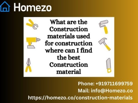 VARIOUS TYPES OF BUILDING MATERIALS USED IN CONSTRUCTION
