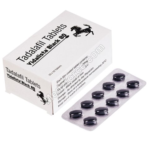 Vidalista Black 80 mg | Buy Online In USA | Medzforce