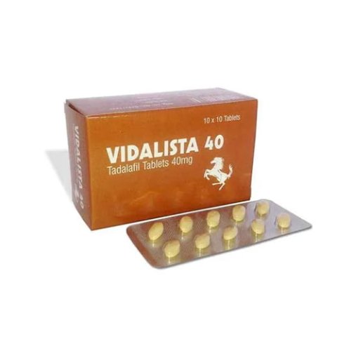 Vidalista 40mg Tablet | Best Popular Cure for Erectile Dysfunction