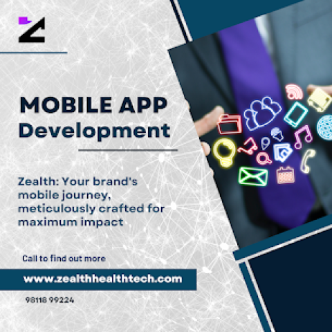 Mobile App development company In Noida - Zealth HealthTech