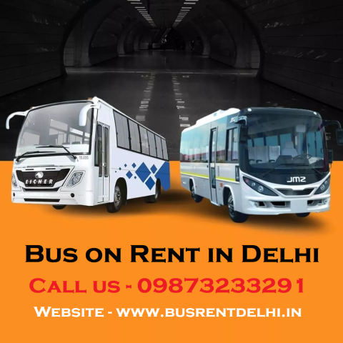 Bus Rental service in Delhi - Experience Tours