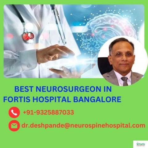 Dr. DV Rajakumar Neurologist Fortis Bangalore