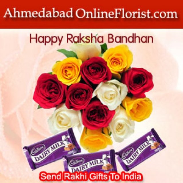 Send Rakhi Gifts to Ahmedabad