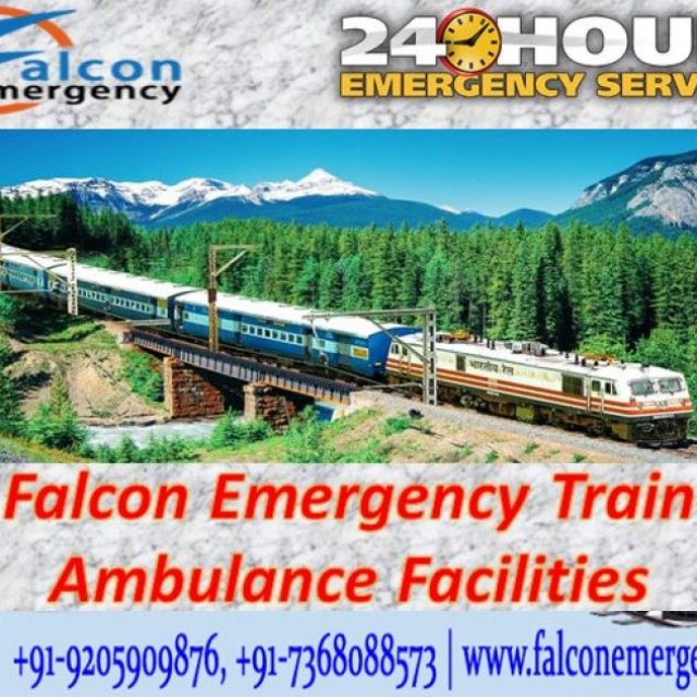 Get Quick and Low Budget - Falcon Emergency Train Ambulance Facilities in Patna