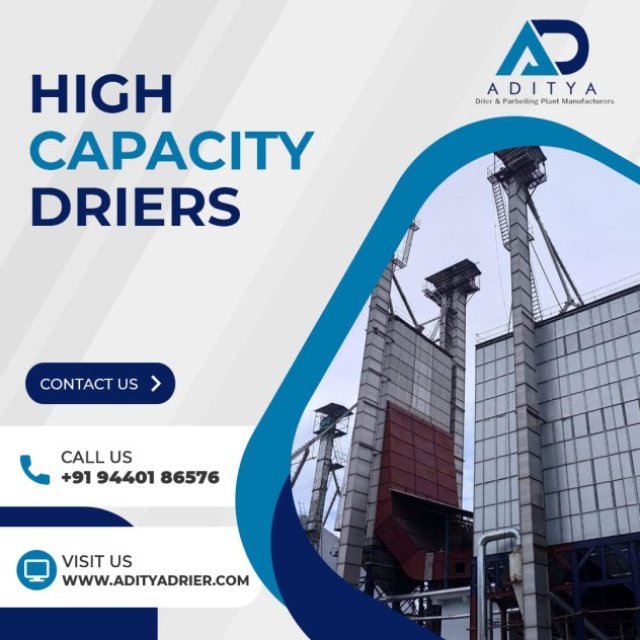 Aditya Drier: Place You Get High-Quality Paddy Driers at Best Price