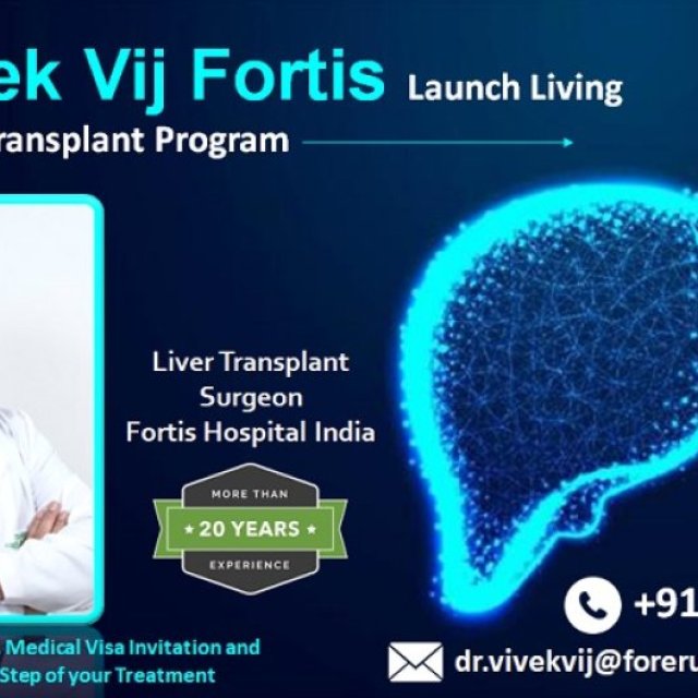Dr Vivek Vij Liver transplant Surgeon Fortis