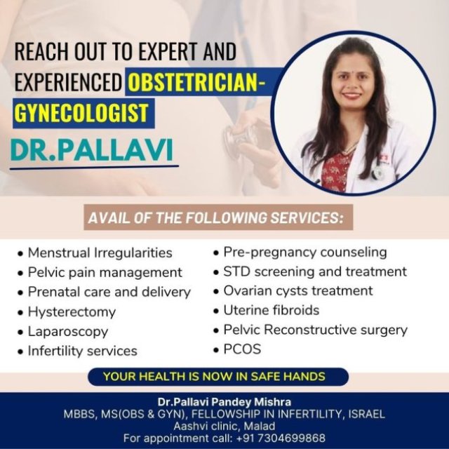 Dr. Pallavi Pandey Mishra | Obstetrician & Gynecologist Near  Malad West