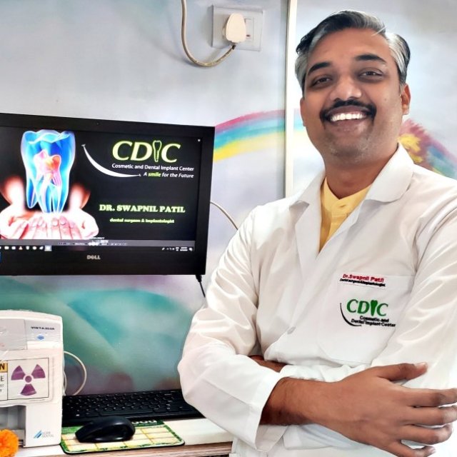 Cosmetic Dental Implant Centre | CDiC smiles wakad | best dentist in wakad | Dr Swapnil B Patil | dental implants in wakad | dental clinic in wakad
