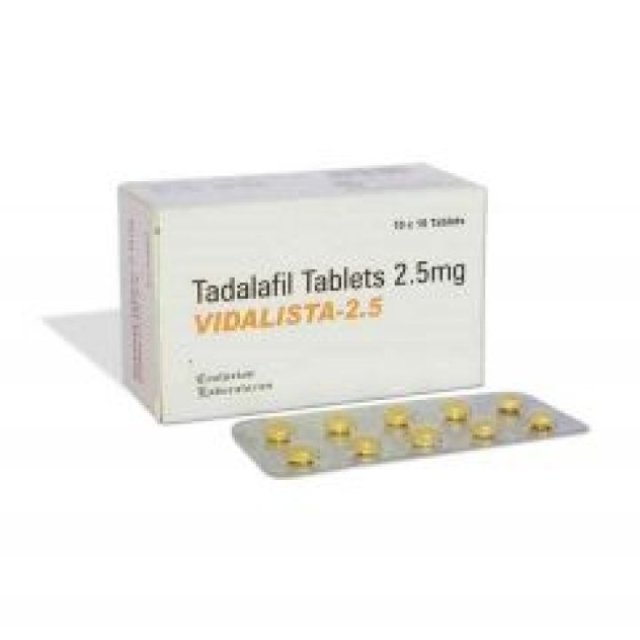 Vidalista 2.5 Mg : Cluster of clinically proven PDE5