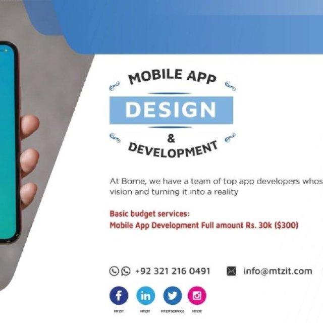 MTZ provide Professionals & Creative Services We can develop your MobileApp