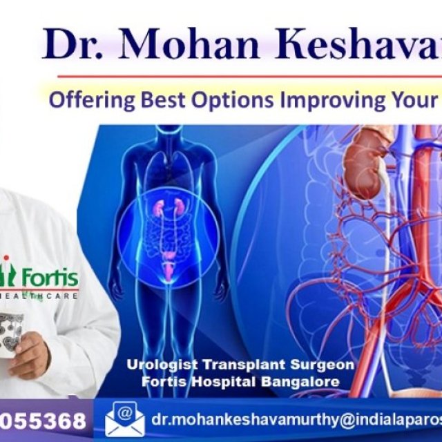 Top Urologist Fortis Hospital Bangalore India