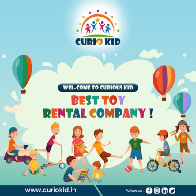 Curiokid - Best Toy Rental Company