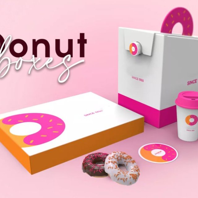 Donut Boxes Make the brand attractive