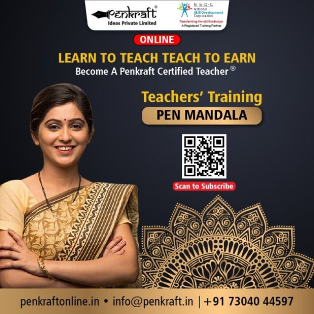 Penkraft| Learn Online & Become Penkraft Certified Teacher- Pen Mandala