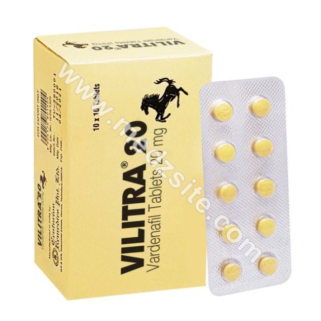 Buy Vilitra 20 mg Online 20%off at medzsite