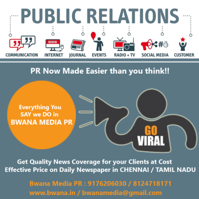 PR Agency in Chennai - Bwana Media