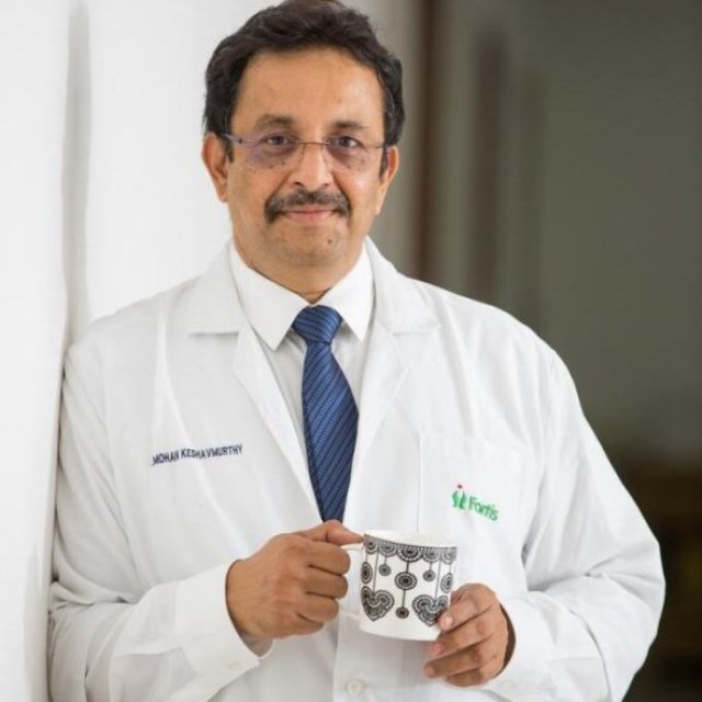 Dr. Mohan Keshavamurthy Best Urologist Fortis Hospital