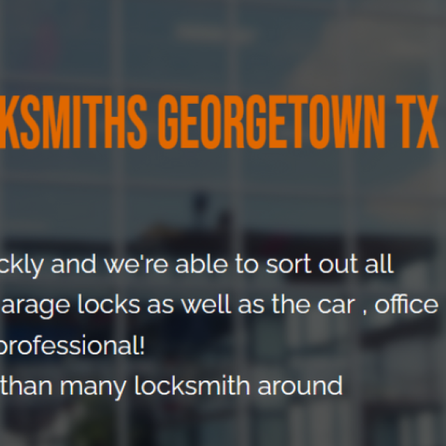 Locksmiths Georgetown TX