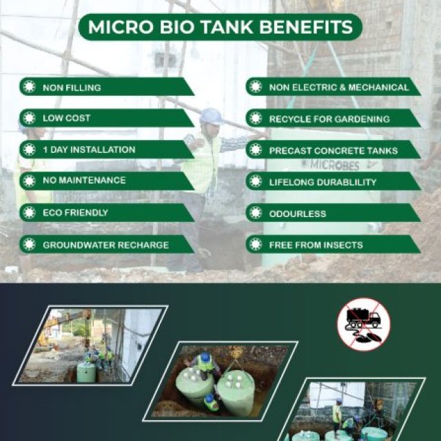 MICROBES Bio Septic Tank