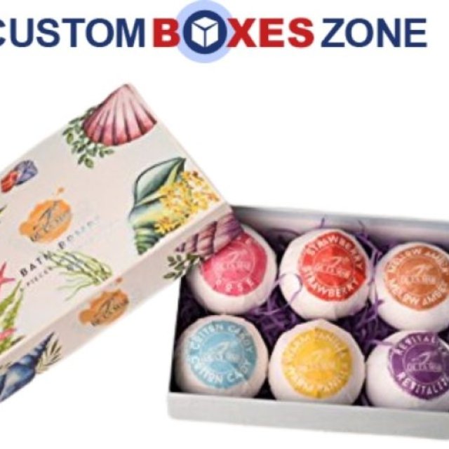 Custom Bath Bomb Boxes