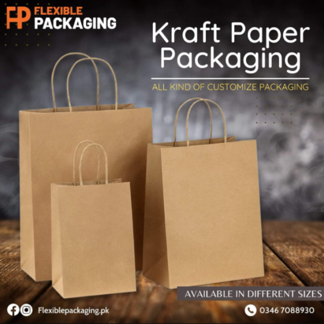 Kraft Paper Bag, Flexible Packaging
