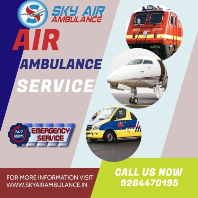 Appoint Hi-Tech ICU Emergency Air Ambulance from Mumbai