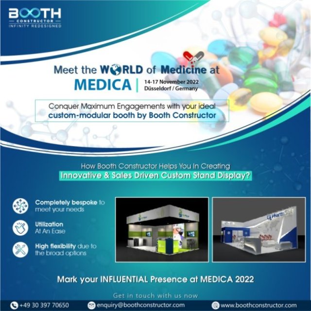 Leading Medica 2022 Exhibition in Dusseldorf