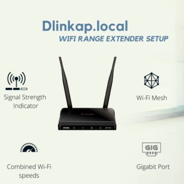 Dlinkap.local | D-link Extender Setup | 192.168.0.50