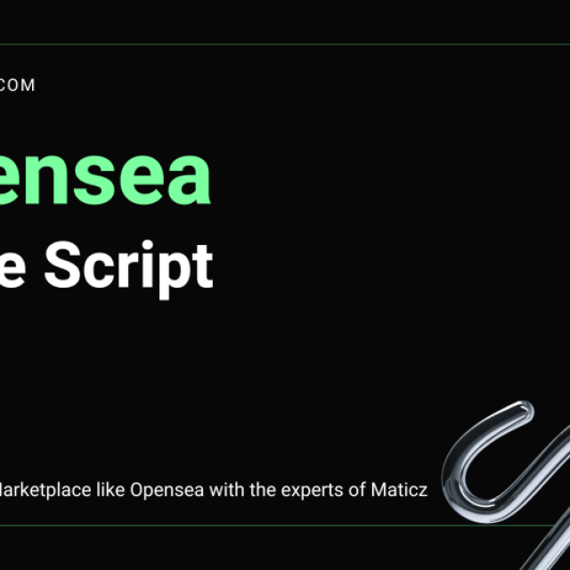 Opensea Clone Script - Maticz