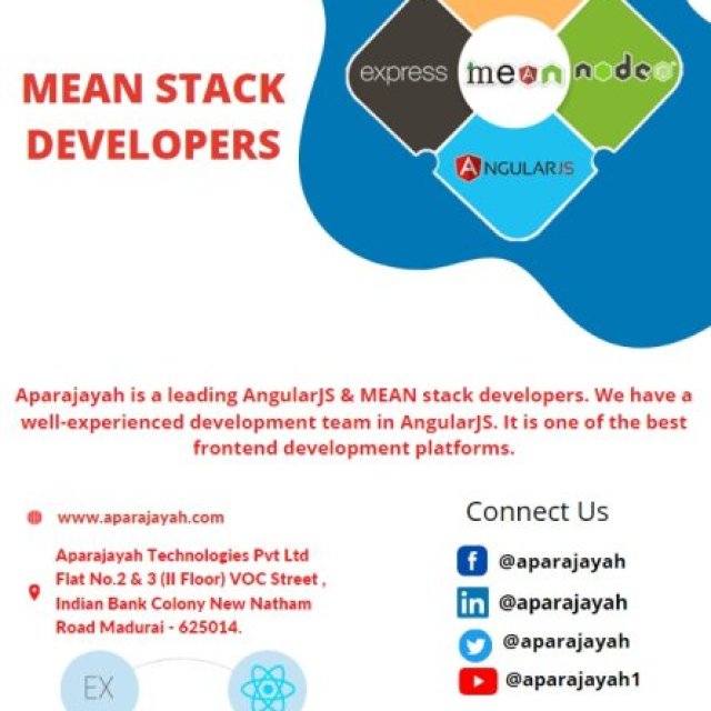 Mean Stack Developers - Aparajayah