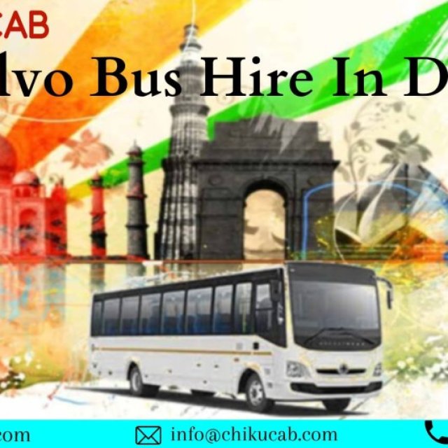 Volvo bus for rent in Delhi