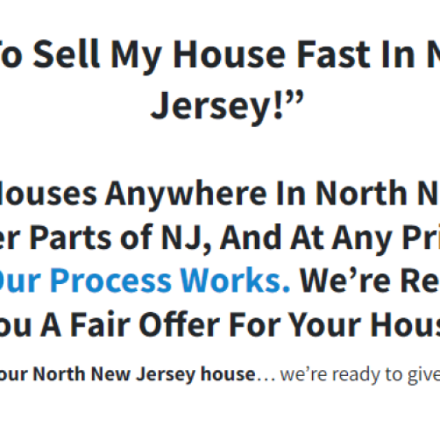 North NJ House Buyers