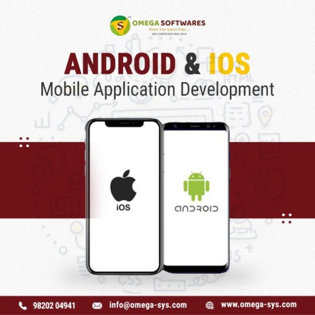 Mobile App Development Services for Android and iOS | Omega Softwares | Dombivli, India