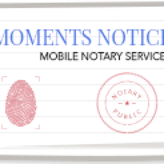 Moments Notary Business Description