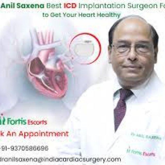 Dr. Anil Saxena cardiologist Fortis Escorts Delhi