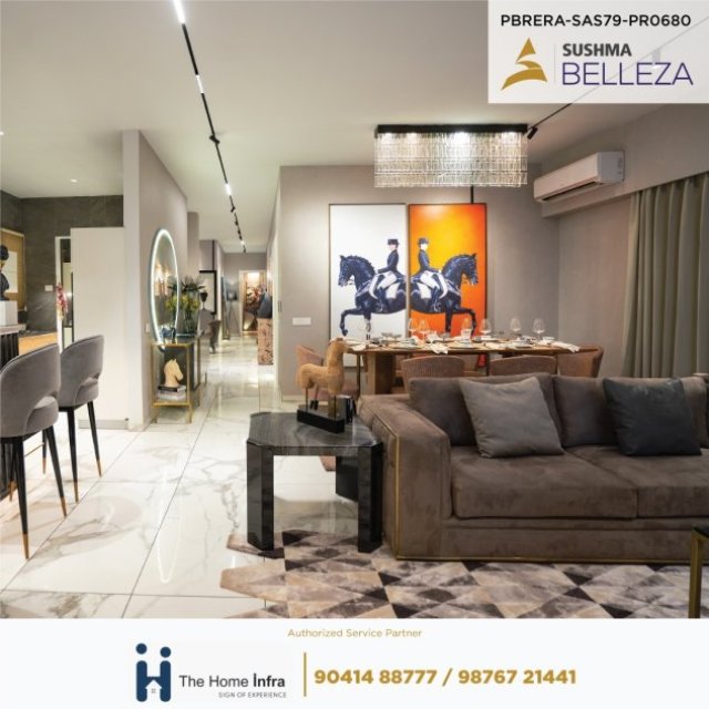 luxury flats in Sushma Belleza