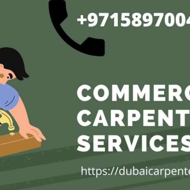 Commercial carpenter services